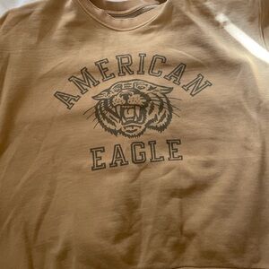 American Eagle Tan Sweatshirt